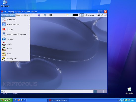FreeNX: Acceso remoto al escritorio Linux 9