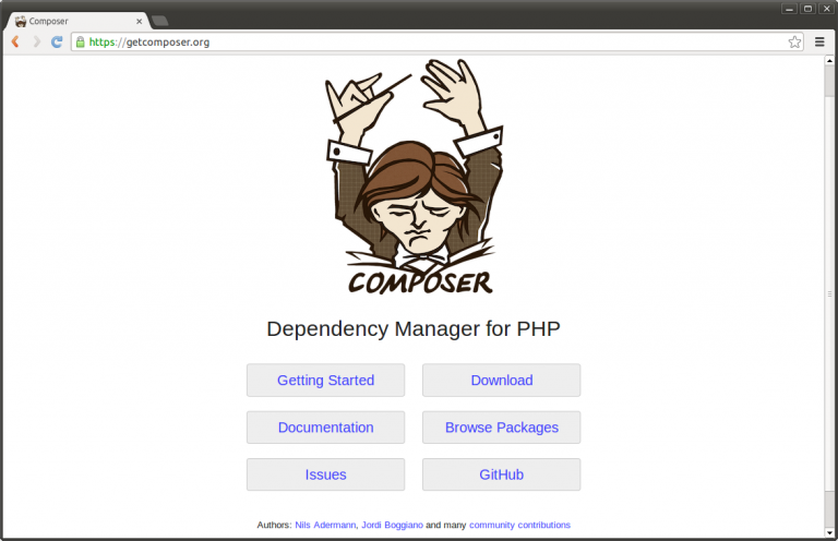 Proceso para instalar Laravel a través de Composer en Ubuntu.