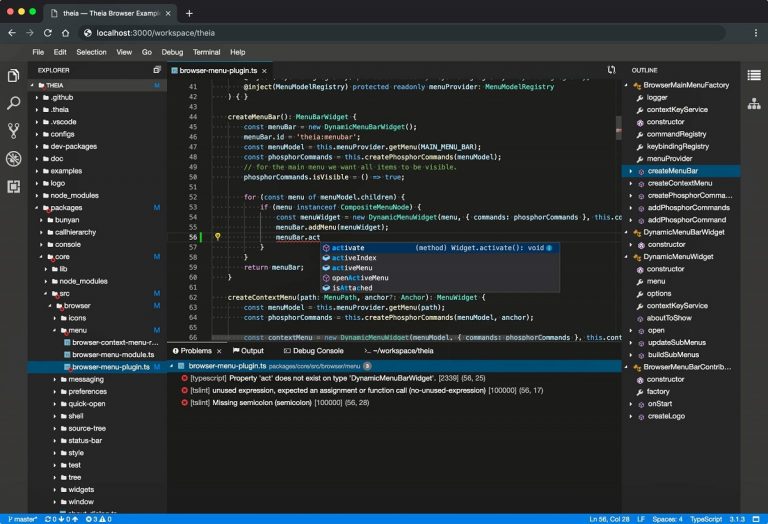 The Eclipse Foundation lanza Eclipse Theia 1.0, una verdadera alternativa de código abierto al código de Visual Studio
