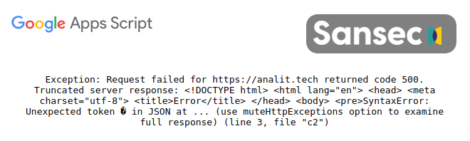 Google Apps Script app