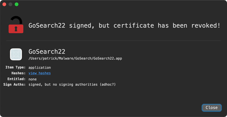 El primer malware diseñado para el chip Apple M1 descubierto en la naturaleza 1 mac0s malware