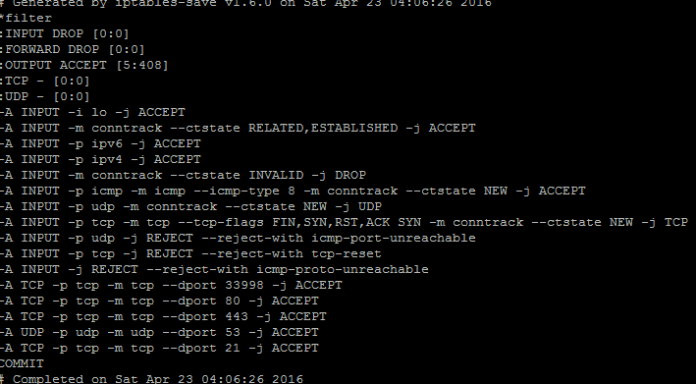 iptables-rules
