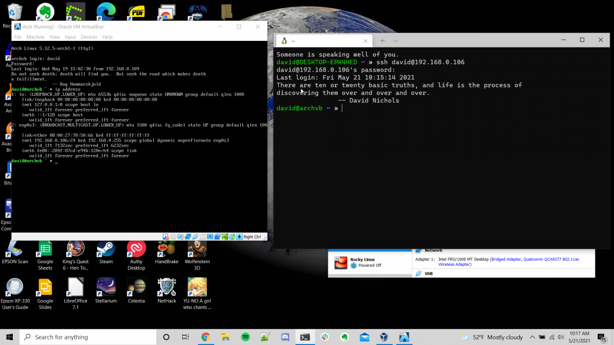 5 consejos para potenciar sus máquinas Linux en VirtualBox 4 arch virtualbox ssh