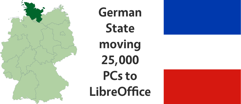 El estado alemán planea cambiar 25,000 PC a LibreOffice