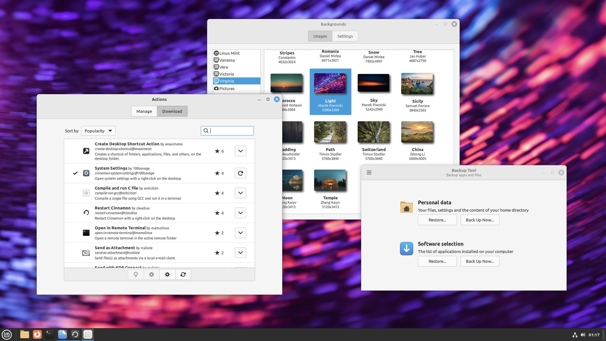 Linux Mint 21.3 lanzado oficialmente, esto es lo nuevo 2 linux mint 213 actions spices