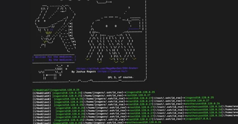 Los ciberdelincuentes utilizan la herramienta SSH-Snake de código abierto para ataques a la red