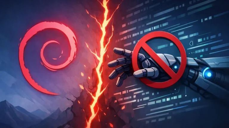 Ahora Debian se desmarca de Ubuntu y ya se plantea la posibilidad de prohibir todo el código generado por IA