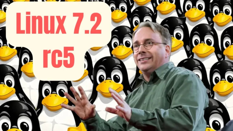 Linus Torvalds anuncia el lanzamiento de Linux 7.2-rc5: “Es un poco demasiado grande para mi gusto”