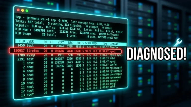 El comando top de Linux que todo Administrador debe dominar