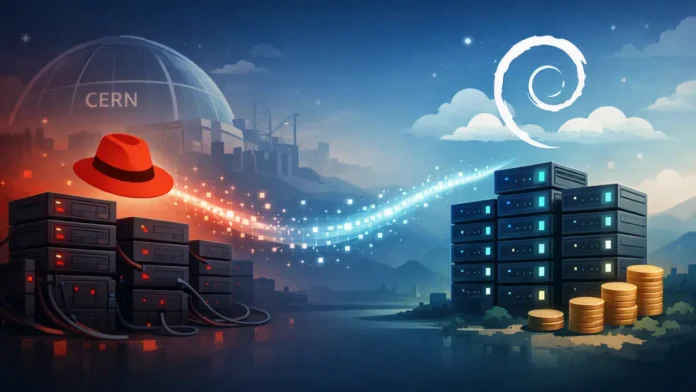 Cern_RH_Debian